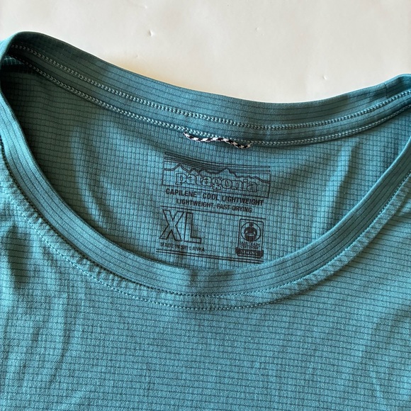 004 - MENS PATAGONIA CAPILENE HIKING GORPCORE OUTDOORS T SHIRT - Picture 5 of 7